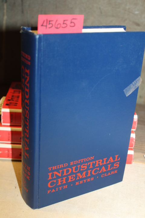 Faith, W. L; Donald B. Keys; Ronald L. Clark: Industrial Chemicals, Blue HB