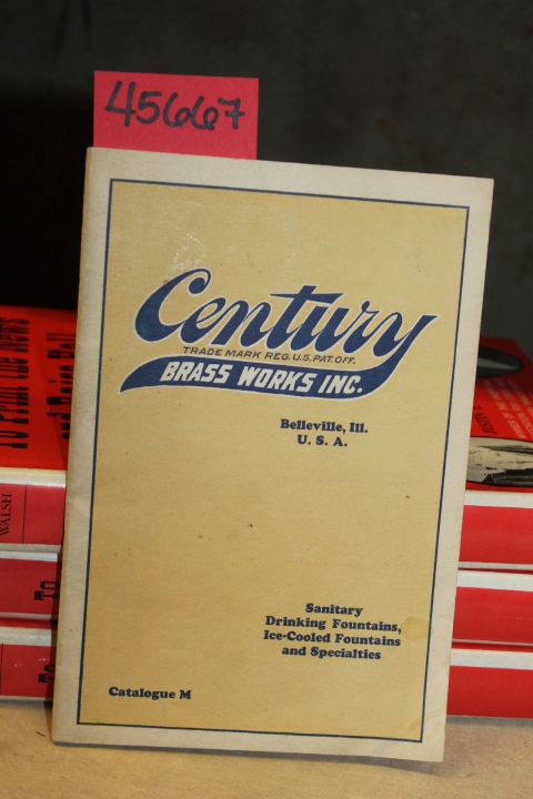 Century: Century: Brass Works Inc:drawings of drinking fountains, ice-cooled ...