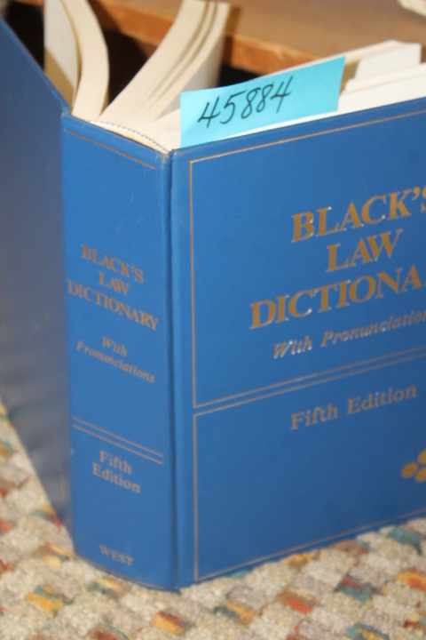 Black, Henry Campbell: Black's Law Dictionary With Pronunciations