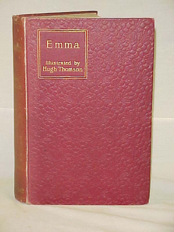 Austen, Jane: Emma, 1901, Macmillan, NY, Red Hardback Austen, Jane: Emma, 1901, Macmillan, NY, Red Hardback