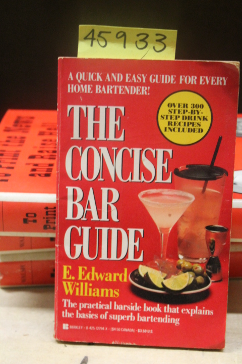 Williams, Edward E.: The Concise Bar Guide