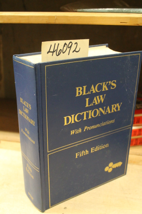 Black, Henry Campbell: Black's Law Dictionary 1981