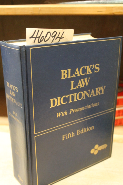Black, Henry Campbell: Black's Law Dictionary 1986