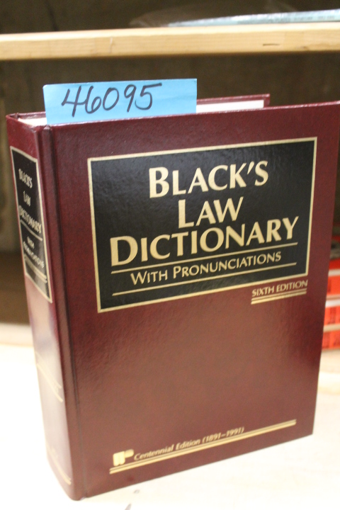 Black, Henry Campbell: Black's Law Dictionary 1991