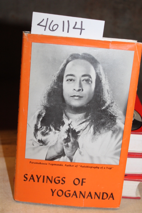 Yogananda, Paramahansa: Sayings of Yogananda NO dust jacket