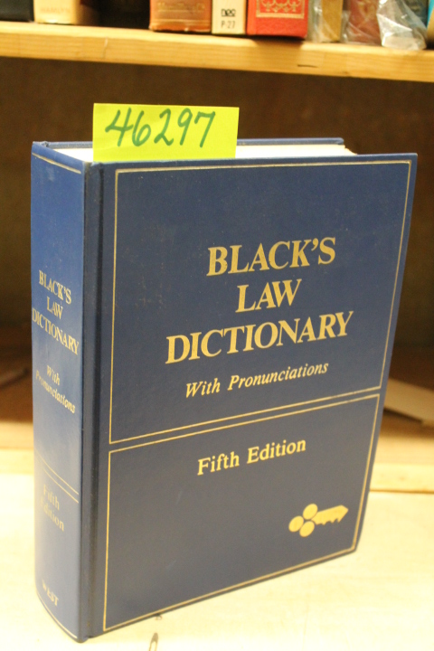 Black, Henry Campbell: Black's Law Dictionary 1988