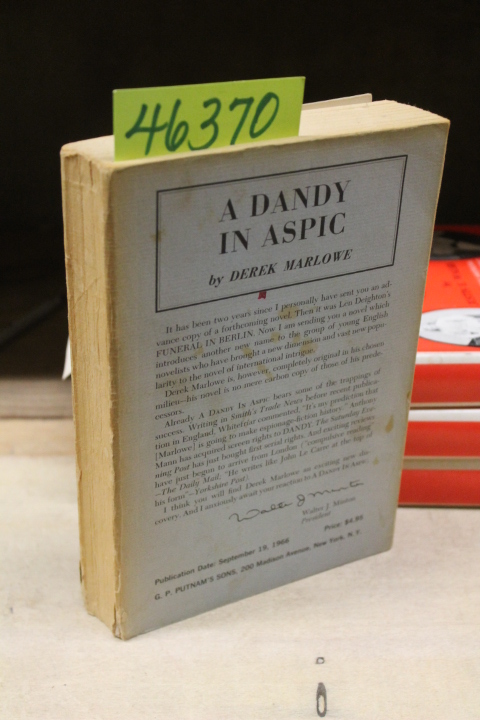 Marlowe, Derek: A Dandy In ASPIC