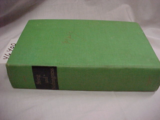 Sartre Jeanpaul Being And Nothingness An Essay On Ebay Image Is Loading Sartrejeanpaulbeingandnothingnessanessay