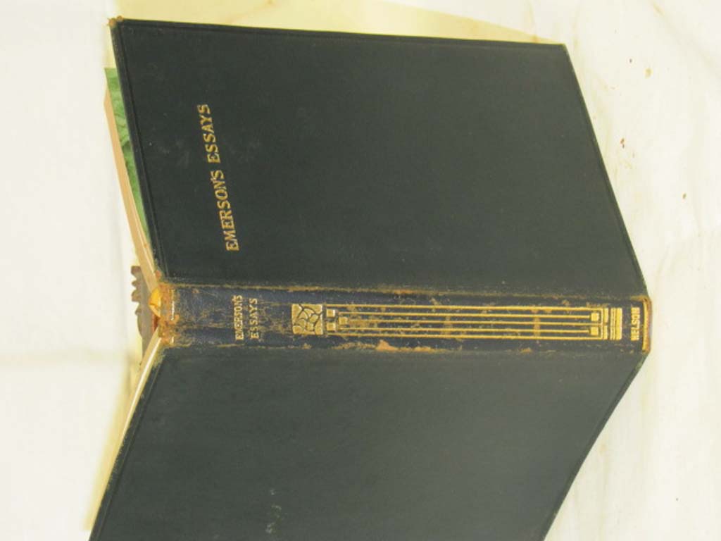 Emerson, Ralph Waldo: Essays First series & Second series, two volumes in one