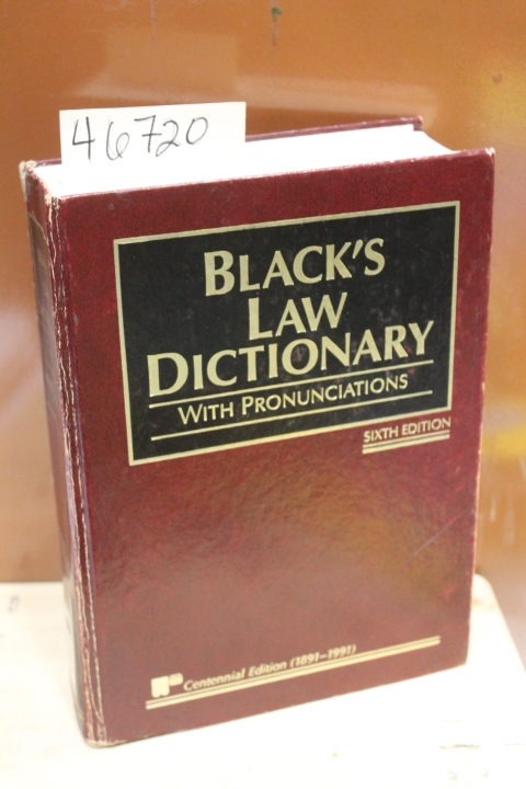 Black, Henry Campbell: Black's Law Dictionary Definitions of the Terms and Ph...