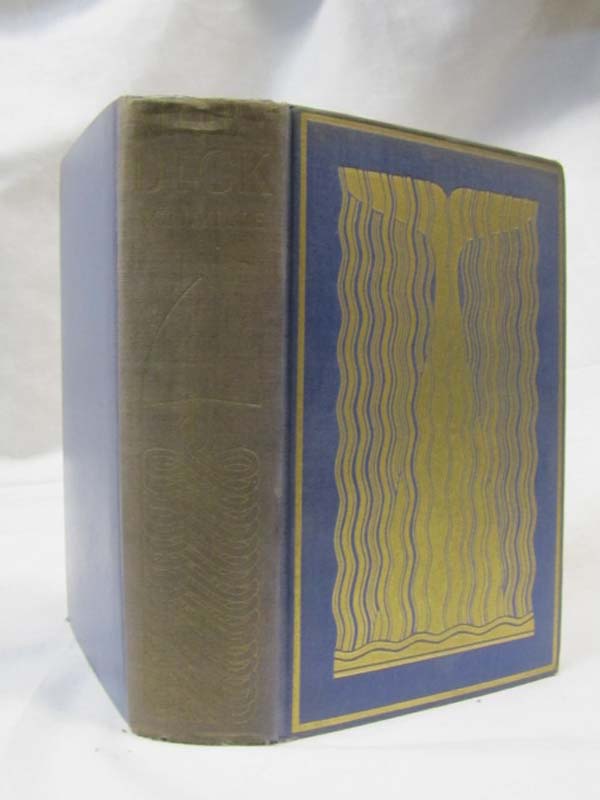 Melville, Herman: Moby Dick or The Whale BLUE COVER