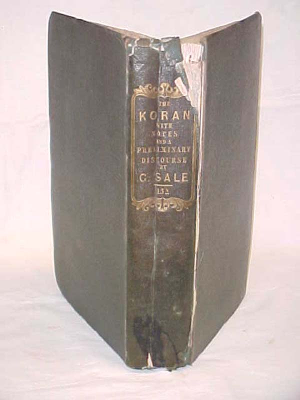Sale, George: The Koran: Commonly Called The Alcoran of Mohammed: