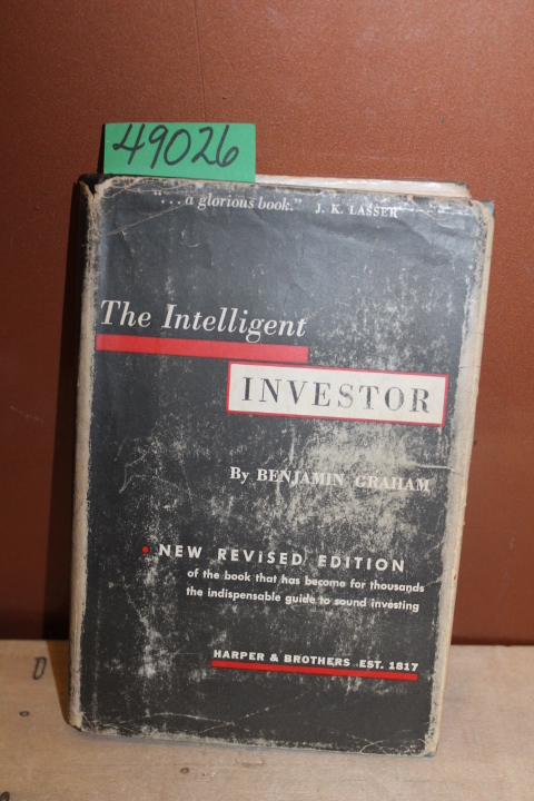 Graham, Benjamin: The Intelligent Investor: A Book of Practical Counsel 1954 D-D