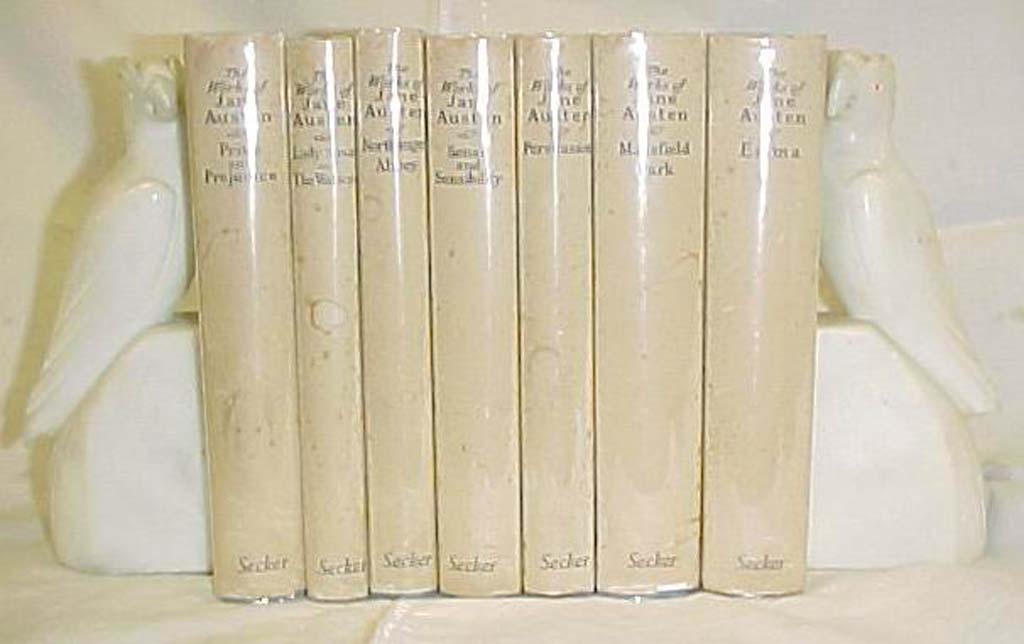 Austen, Jane: The works of Jane Austen, 7 Volume Set