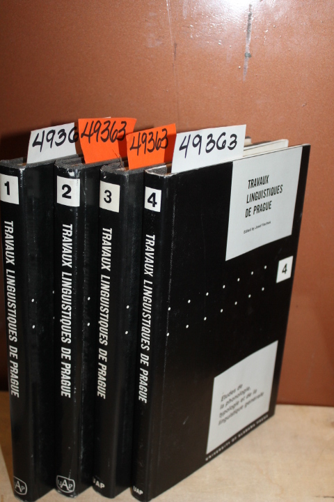 Vachek, Josef [Editor]: Travaux Linguistiques De Prague: 4- Volume Set