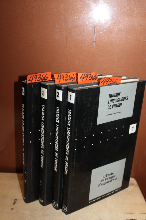 Vachek, Josef (Editor): Travaux Linguistiques De Prague: 4- Volume Set