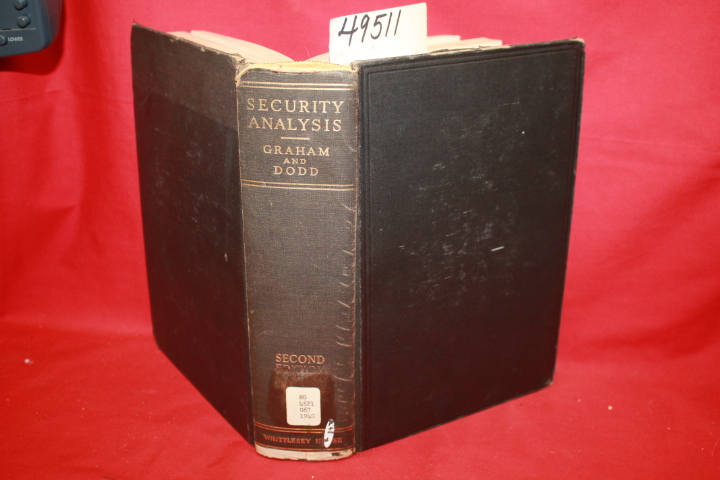 Graham, Benjamin and Dodd, David L.: Security Analysis: Principles and Techni...