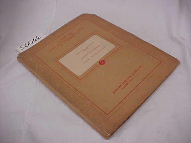 General Electric Company: Synchronous Condensers (GET-80) Technical Information