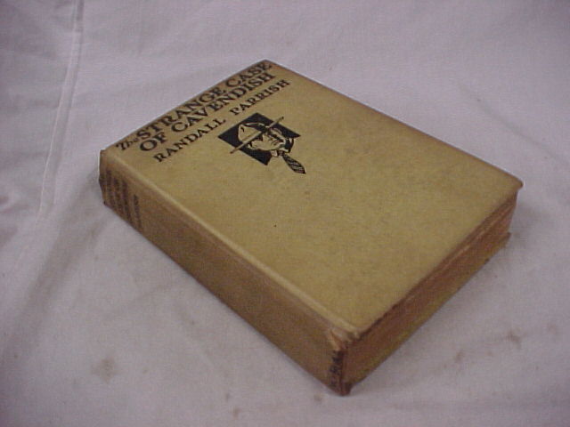 Parrish, Randall . F. Rogers dustjacket art.: The Strange Case of Cavendish