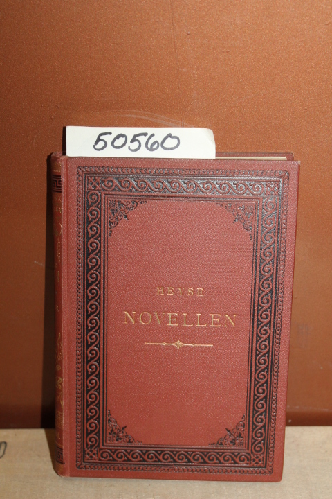 Heyse, Paul: Novellen