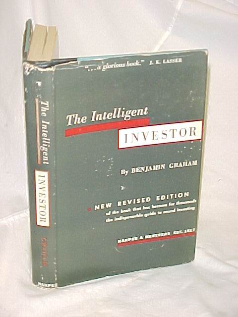 Graham, Benjamin: The Intelligent Investor 1954 g-d  CREASED DJ