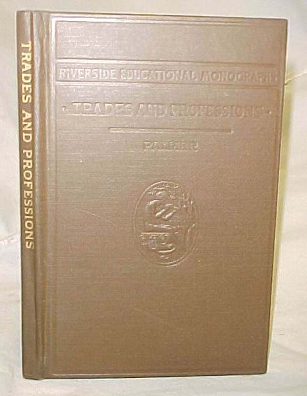 Palmer, George Herbert: Trades and Professions