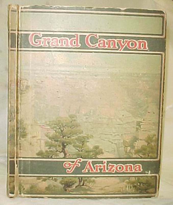 PASSENGER DEP. OF SANTA FE RAILROAD: Grand Canyon of Arizona