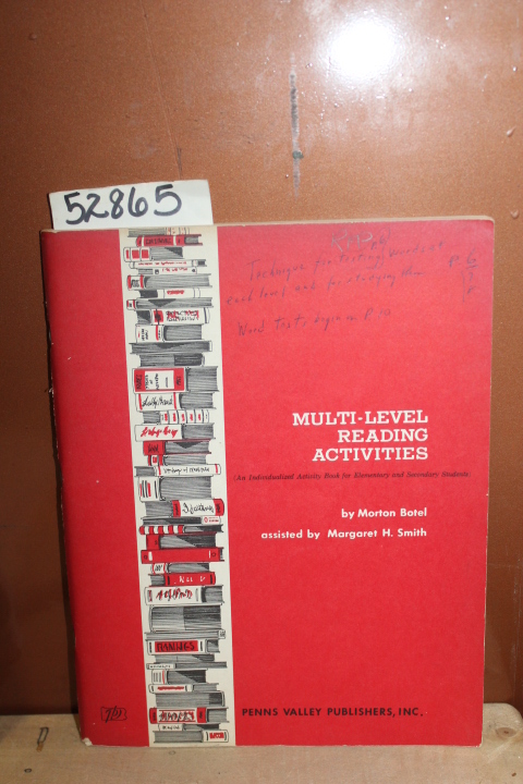 Botel, Morton: Multi-Level Reading Activities