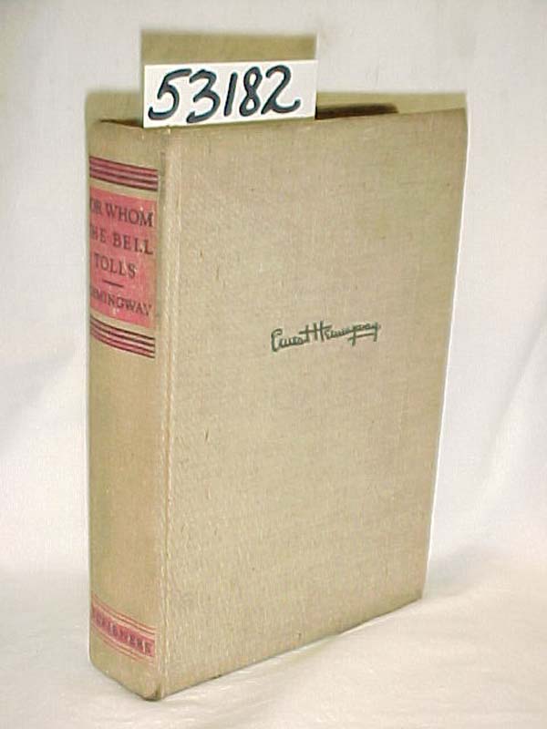 Hemingway, Ernest: For Whom the Bell Tolls GOOD