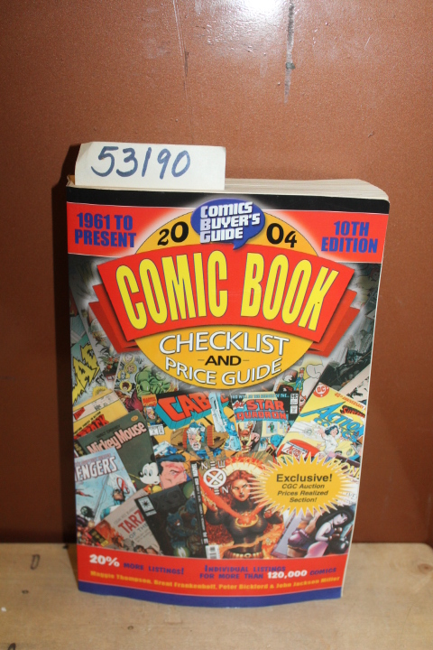 Thompson, Maggie; Frankenhoff, Brent...: 2004 Comic Book Checklist and Price ...