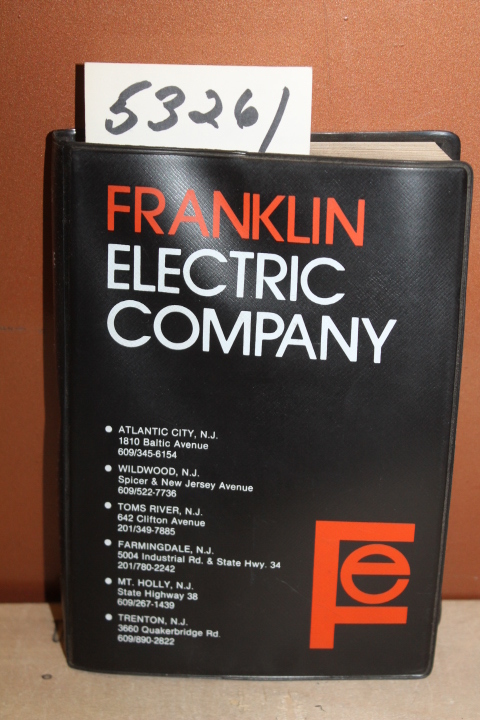 Franklin Electric Company: Franklin Electric Co. ATLANTIC CITY, WILDWOOD, TOM...