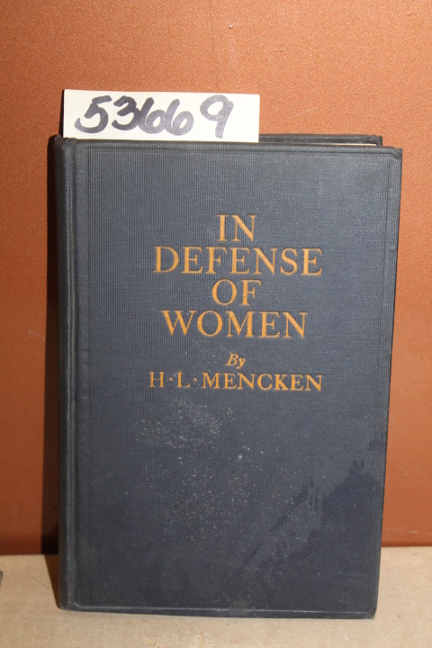 Mencken, H.L.: In Defense of Women