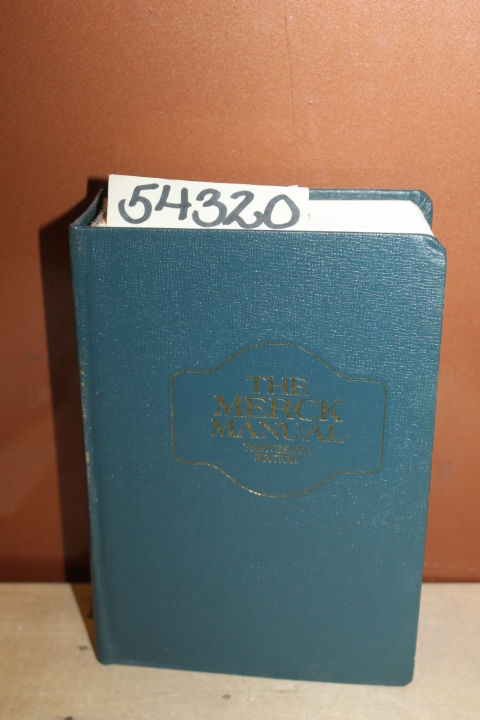 Berkow, Robert (editor): The Merck Manual of Diagnosis and Therapy