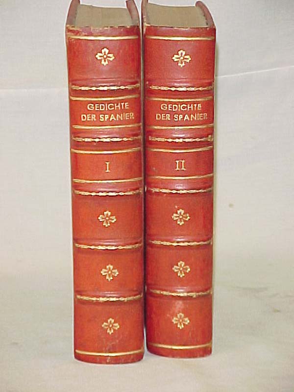 Grossmann, Rudolf: Gedichte Der Spanier Vol. I-II