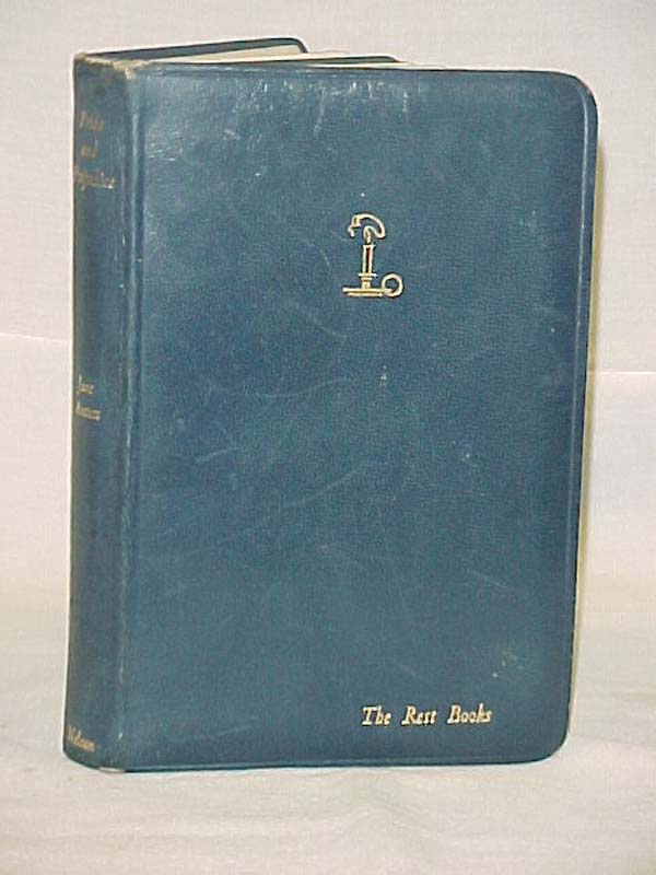 Austen, Jane: Pride and Prejudice, C.E.Brock illustrator, blue leather