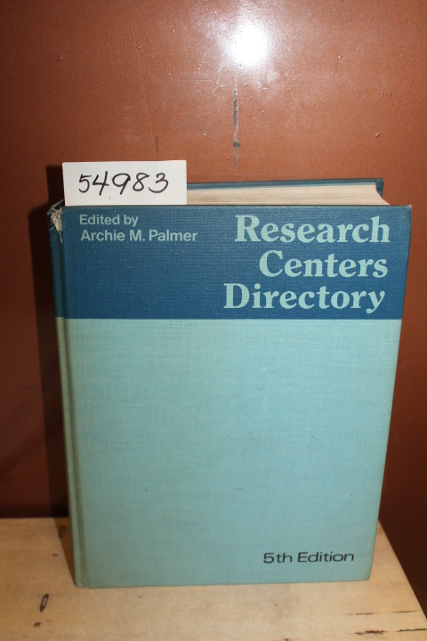Miller, Archie M.: Research Centers Directory