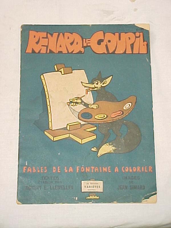 Llewellyn, Robert E (textes Etablis ...: Le Renad, Le Loup et Le Cheval Fable...