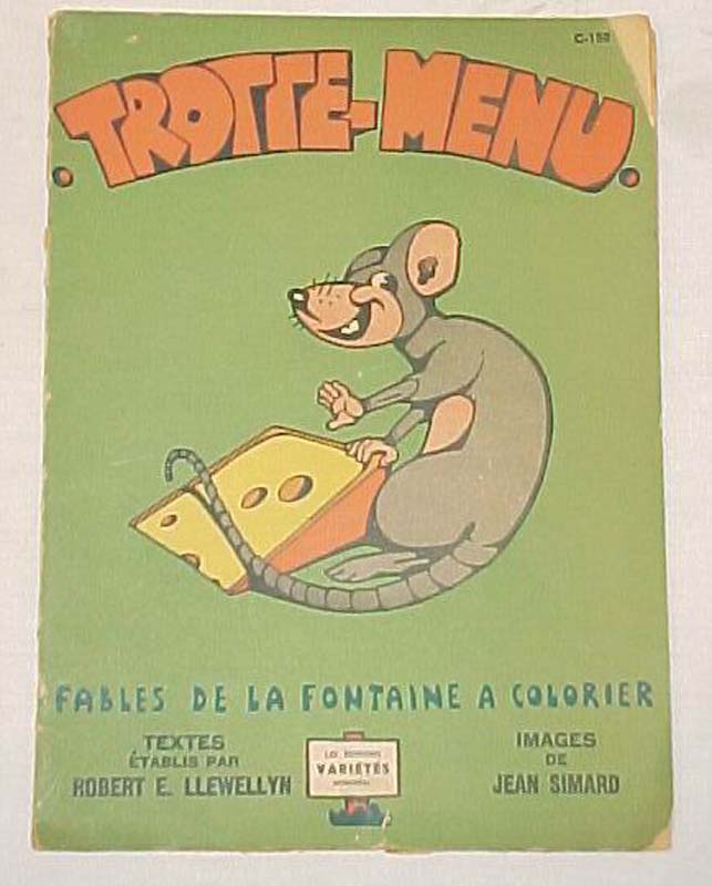 Llewellyn, Robert  E (textes etablis...: Trotte-Menu, Fables de la Fontaine a...