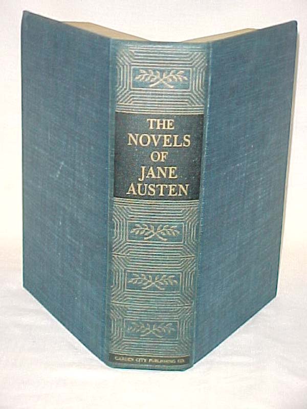 Austen, Jane: The Complete Novels of Jane Austen, 1938 Garden City Publ, NY Austen, Jane: The Complete Novels of Jane Austen, 1938 Garden City Publ, NY