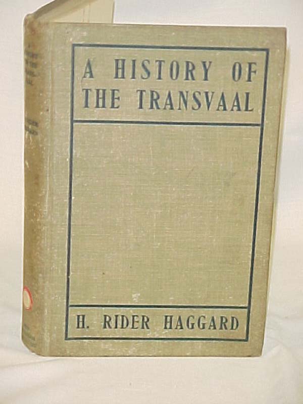 Haggard, H. Rider: A History of The Transvaal