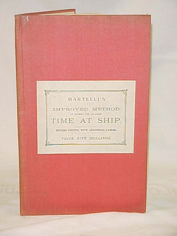 Martelli: Short, Easy, and Improved Method of finding the Apparent Time at Sh...