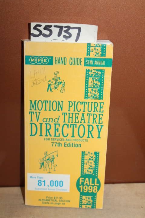 Pilzer, Herbert R. [pub]; Pilzer, Ne...: Fall 1998 Motion PIcture TV and Thea...
