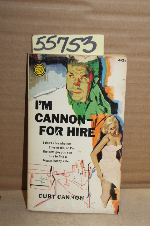 Cannon, Curt: I'm Cannon-for Hire