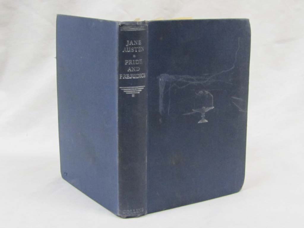 Austen, Jane: Pride and Prejudice, no date, blue hb, collins, london Austen, Jane: Pride and Prejudice, no date, blue hb, collins, london