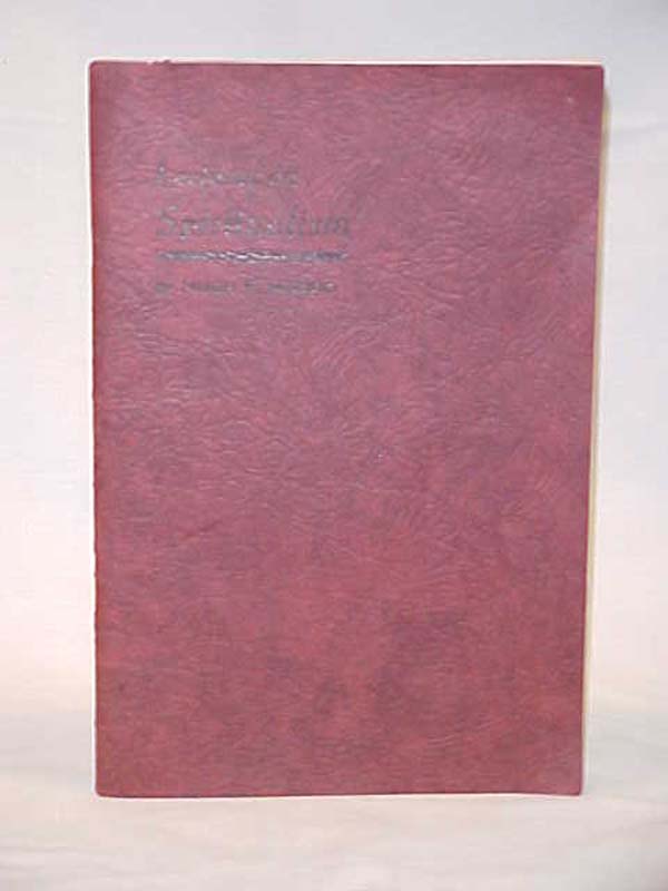 MUNRO,  HUGH  F.: Lectures on Spiritualism