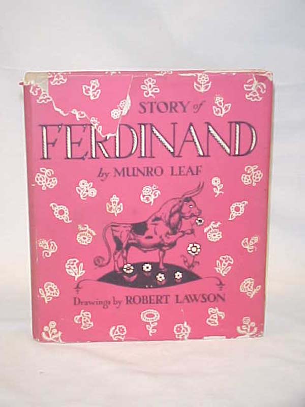 Leaf, Munro: The Story of Ferdinand 8TH PRINTING dj