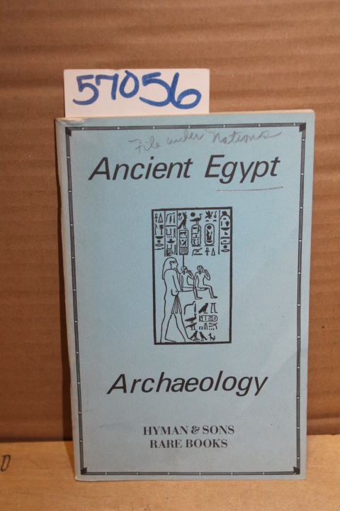 HYMAN & SONS RARE BKS: Ancient Egypt Archaeology; RARE BOOK Catalogue:  Winte...