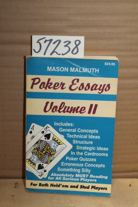 Malmuth,  Mason: Poker Essays, Vol. II