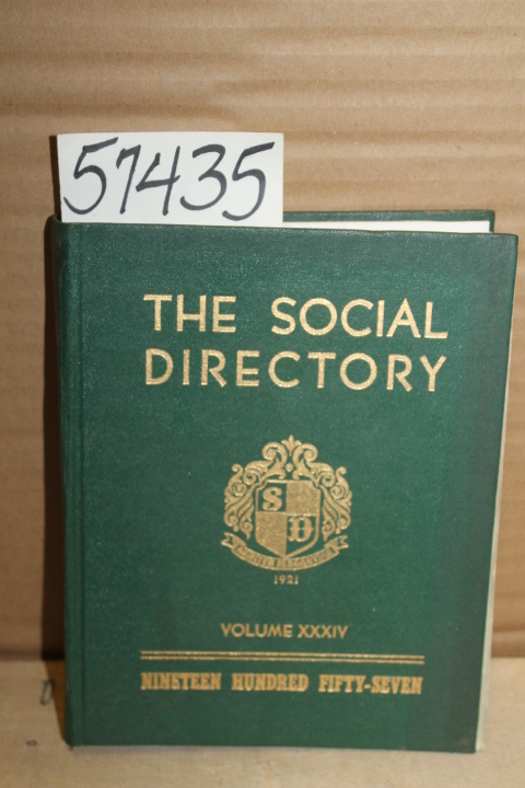 Palm Beach,Greater Miami: Social Directory 1957 Nineteen Hundred Fifty-seven ...
