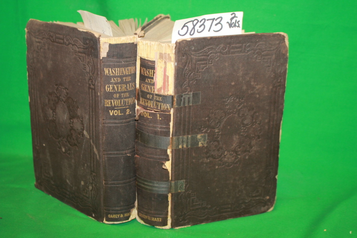 CAREY & HART: Washington and the Generals of the American Revolution Vol. I-II